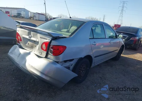 2005 Toyota Corolla Ce из США, поврежденный, VIN 1NXBR32E45Z410031